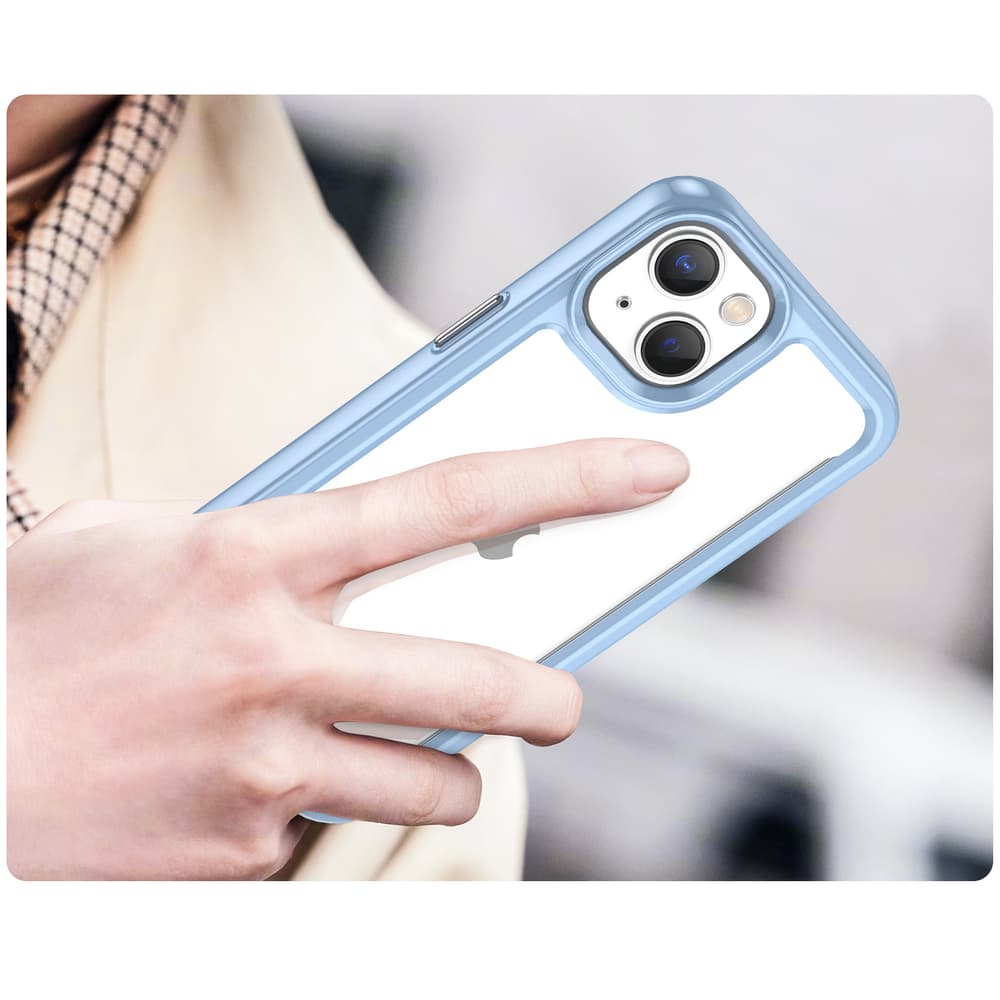 Hurtel Outer Space ovitek za iPhone 14 Plus - modra 5