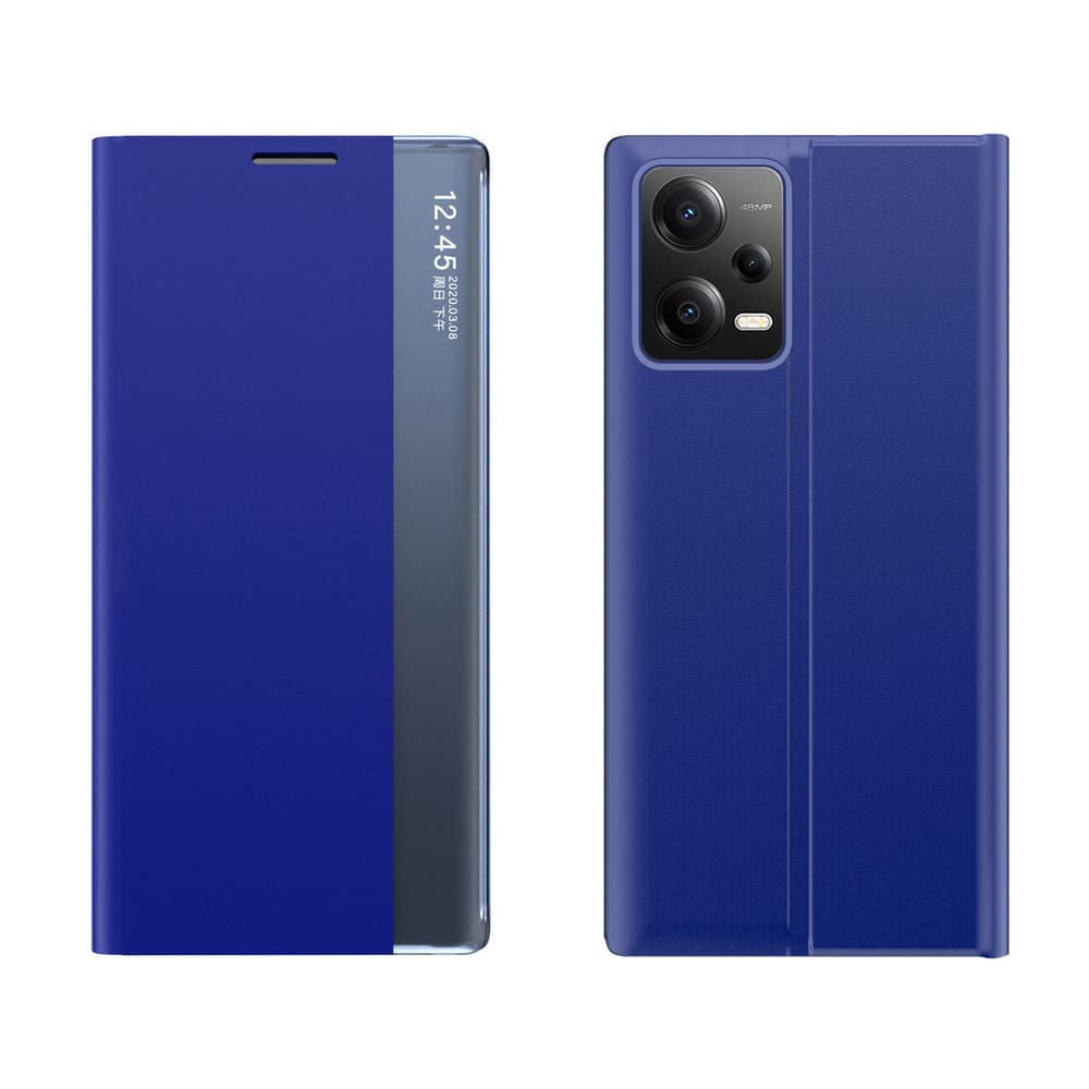 Hurtel New Sleep Case etui za Xiaomi Redmi Note 12 Pro+ s stojalom, moder