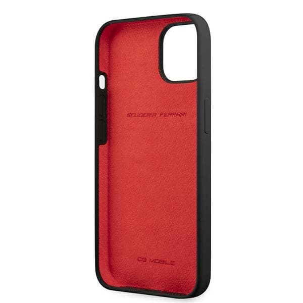 Ferrari ovitek za iPhone 13 mini 5.4" (silikonski, črn) 7