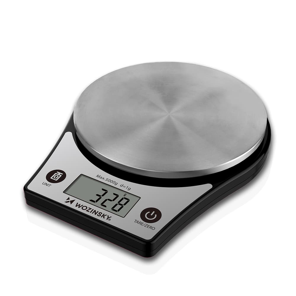 Wozinsky WAK-651 Kuhinjska tehtnica z LCD, do 5 kg, črna 2