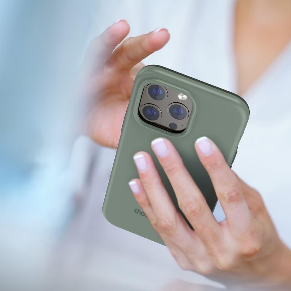 Ovitek Choetech MFM Anti-drop za iPhone 13 Pro, zelen 6
