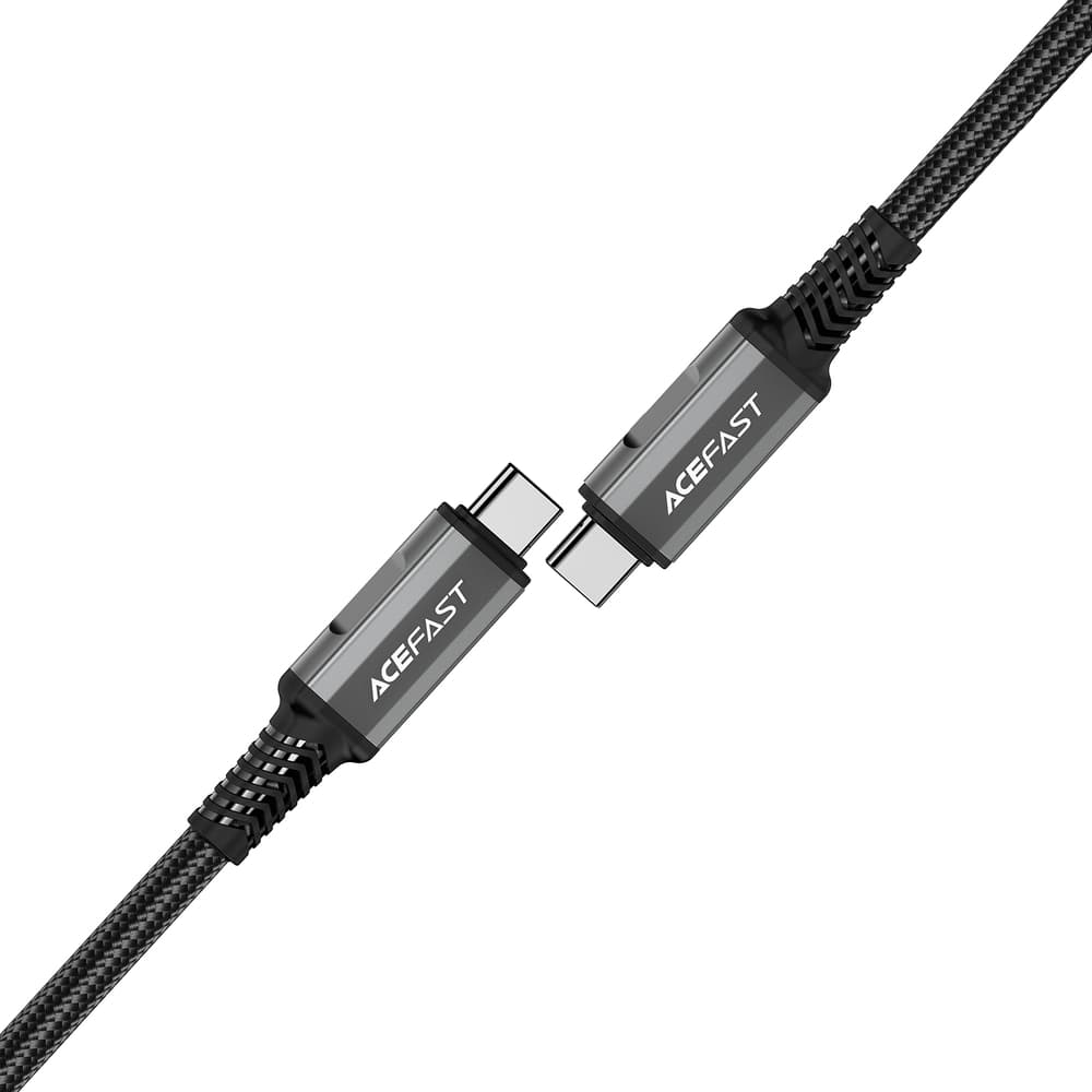 Kabel Acefast C1-09 USB-C / USB-C USB4 PD3.1 5A 1m - sivo-črn 2