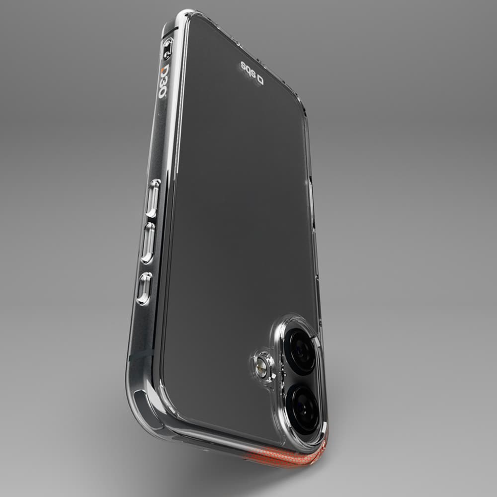 SBS Extreme Active D3O ovitek za iPhone 16 - prozoren 4