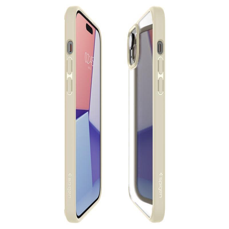 Ovitek Spigen Ultra Hybrid za iPhone 15 Plus - bež 8