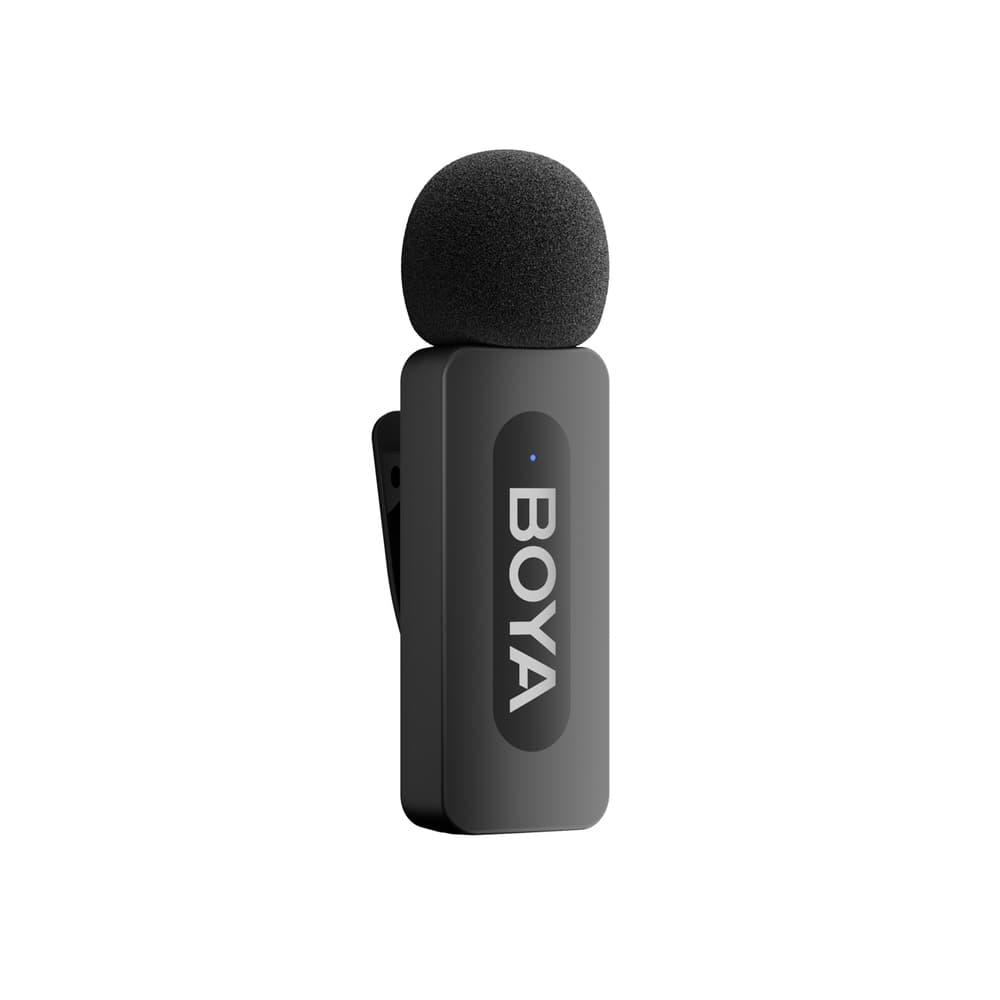 BOYA BY-V10 V2.0 brezžični mikrofon 2.4GHz USB-C, Črna 8