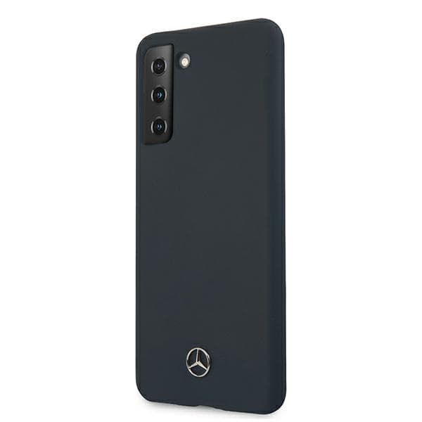Mercedes Silikonski ovitek za Samsung Galaxy S21+ - modr 2