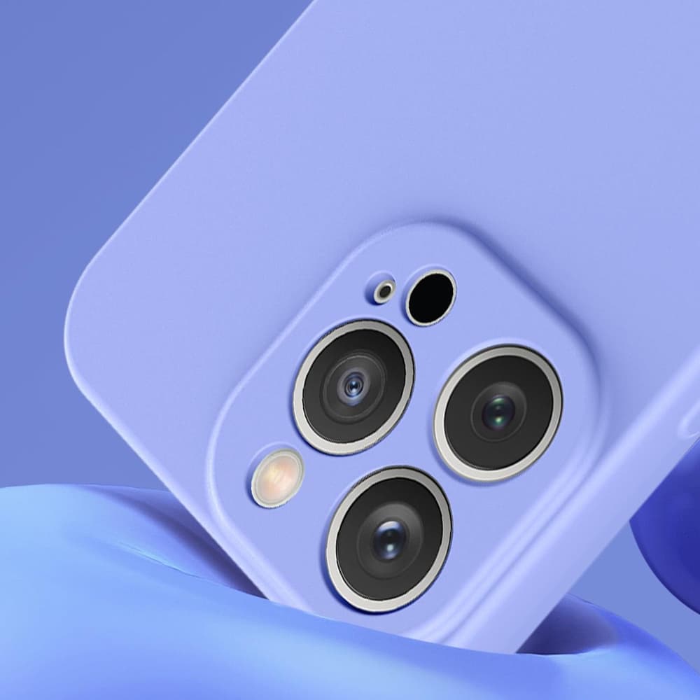 Silikonska ovitek Hurtel za iPhone 14 Plus, roza 4