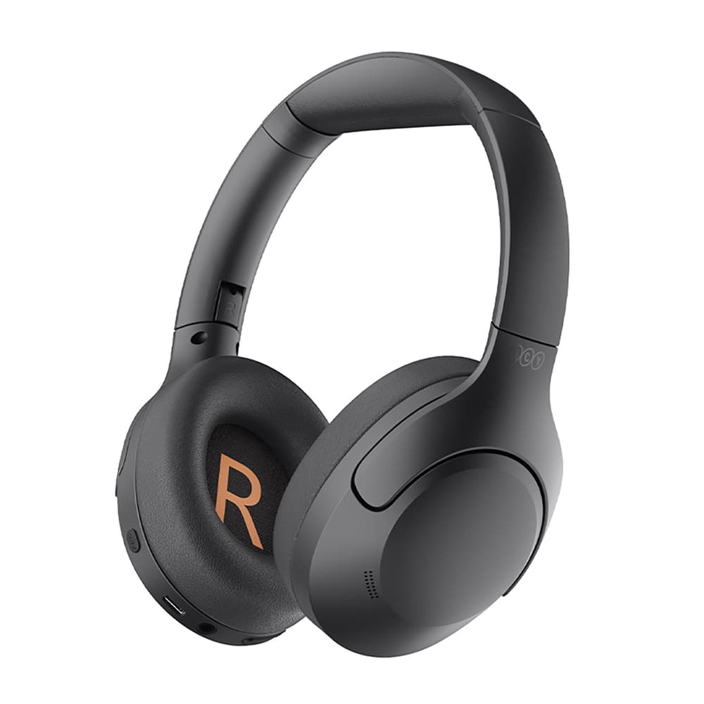 QCY H3 Lite naglavne slušalke z ANC, Bluetooth 5.3 - črne