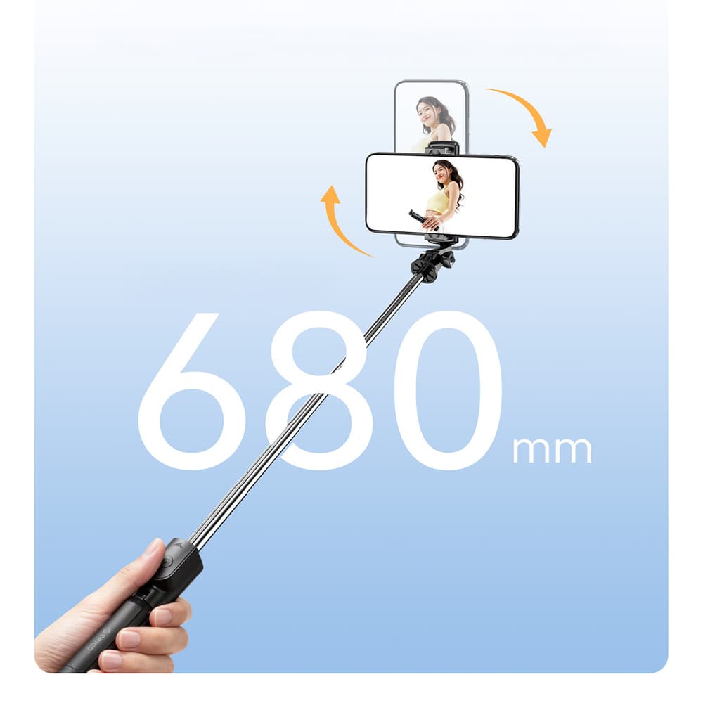 Orico SPV68 selfie palica z mini stativom, Bluetooth, 68 cm - črna 4
