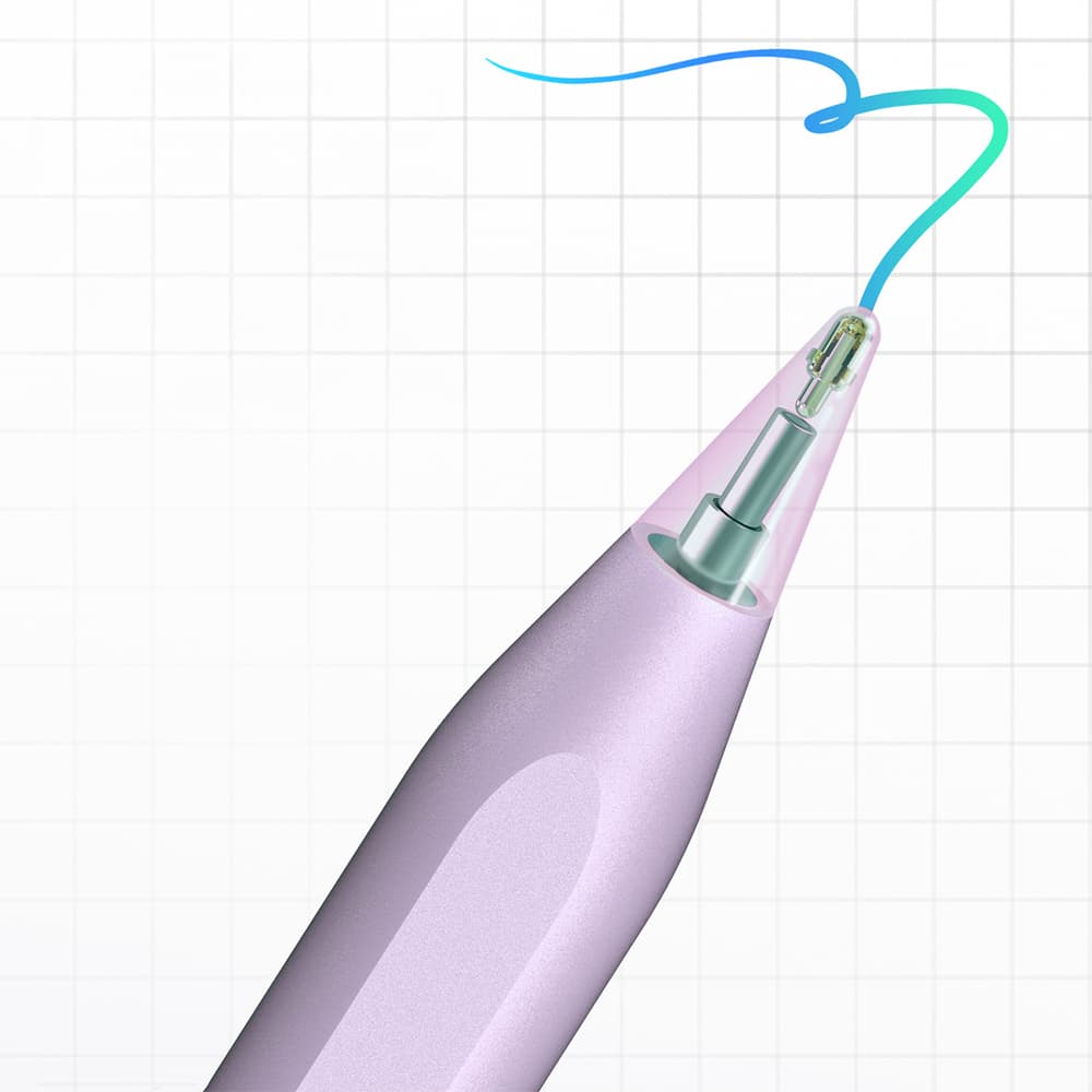Metapen A8 Aktivni pisalo za iPad USB-C - Vijolična 3