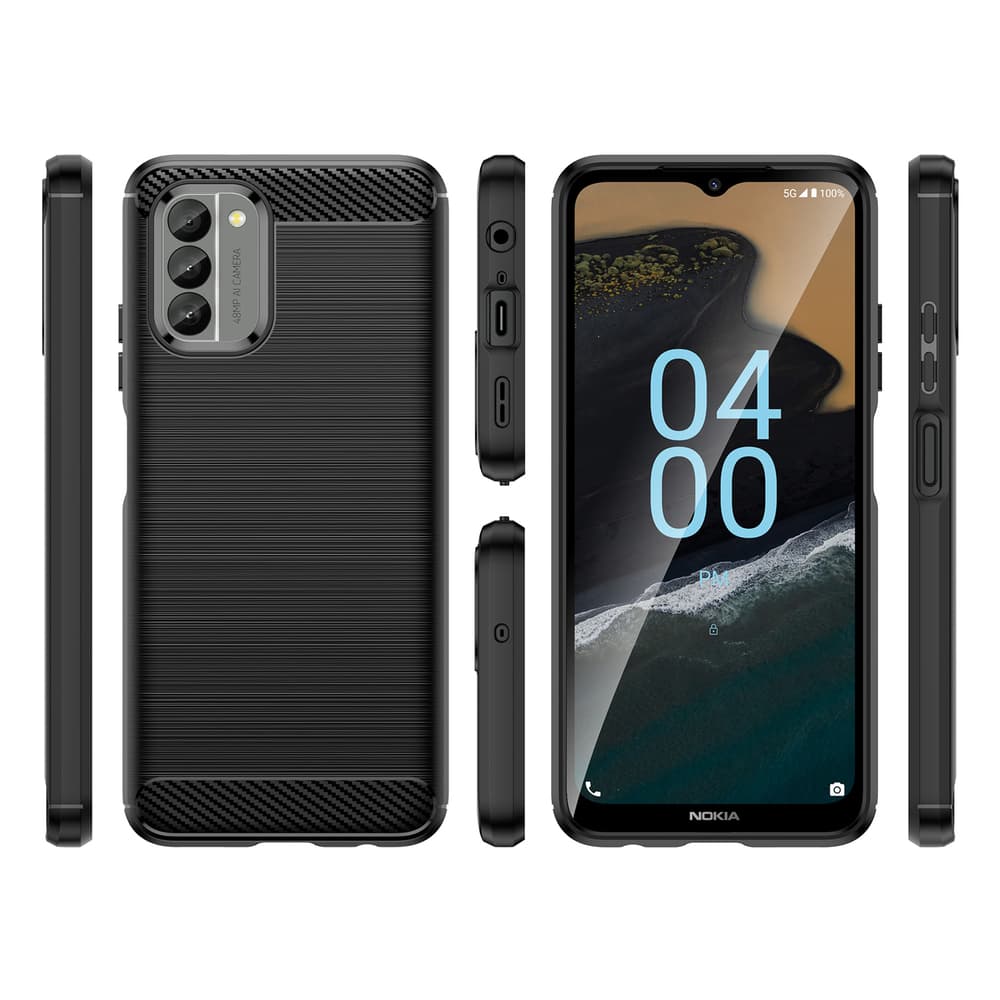 Hurtel Carbon Case ovitek za Nokia G400, črn 2