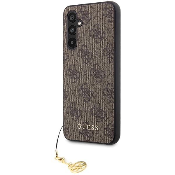 Guess GUHCS23FEGF4GBR 4G Charms torbica za Samsung S23 FE, rjava 2