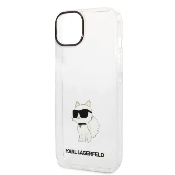 Karl Lagerfeld Ikonik Choupette etui za iPhone 14 Plus - prozoren 6