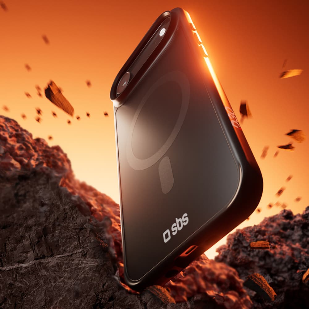 SBS Full Active Mag ovitek z D3O za iPhone 17 Air, črn 3