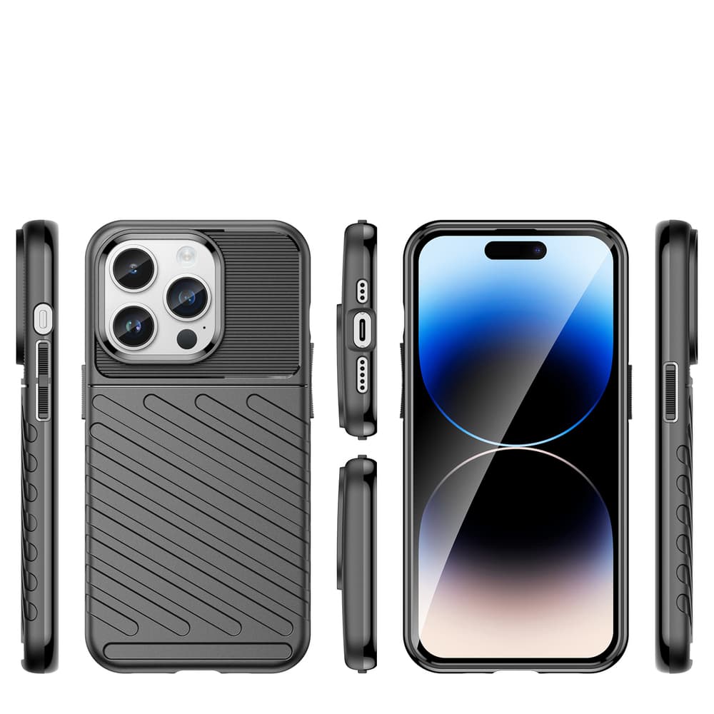 Hurtel Thunder ovitek za iPhone 14 Pro, črn 2