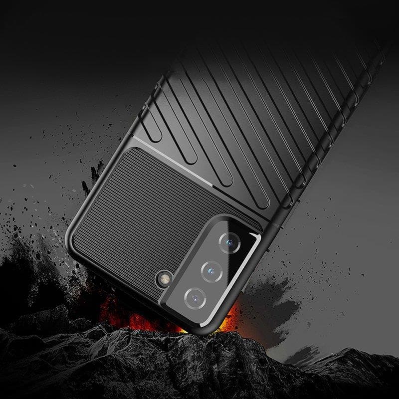 Hurtel Thunder Case za Samsung Galaxy S23+ silikonski oklep črn 3