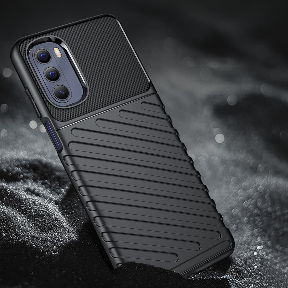 Thunder Case ovitek za Motorola Moto G Stylus 2022 (črn) 5