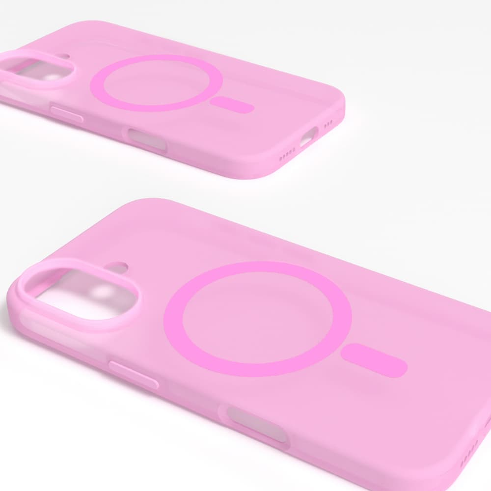 Puro Daylight MagSafe silikonski ovitek za iPhone 16 - Roza 3