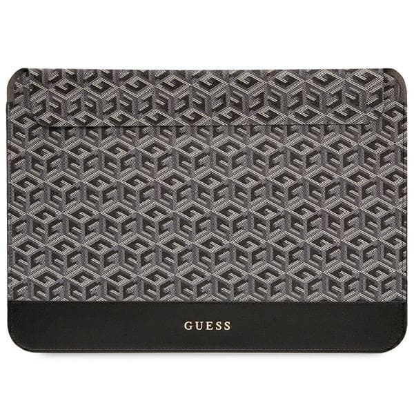 Guess GCube Stripes torba za 16" prenosnik - črna