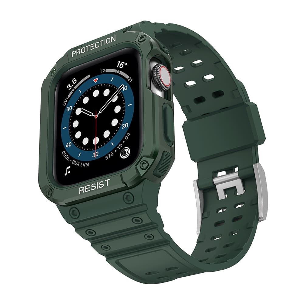 Hurtel Protect Strap Band za Apple Watch 38/40/41mm, zelena 2