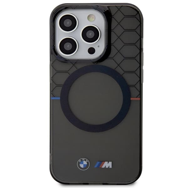Ovitek BMW Pattern MagSafe za iPhone 14 Pro Max 6.7" siv 3