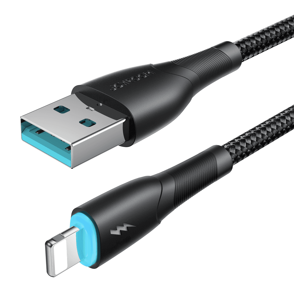 Joyroom Starry Series SA32-AL3 3A USB-A / Lightning kabel 1m - črn 4