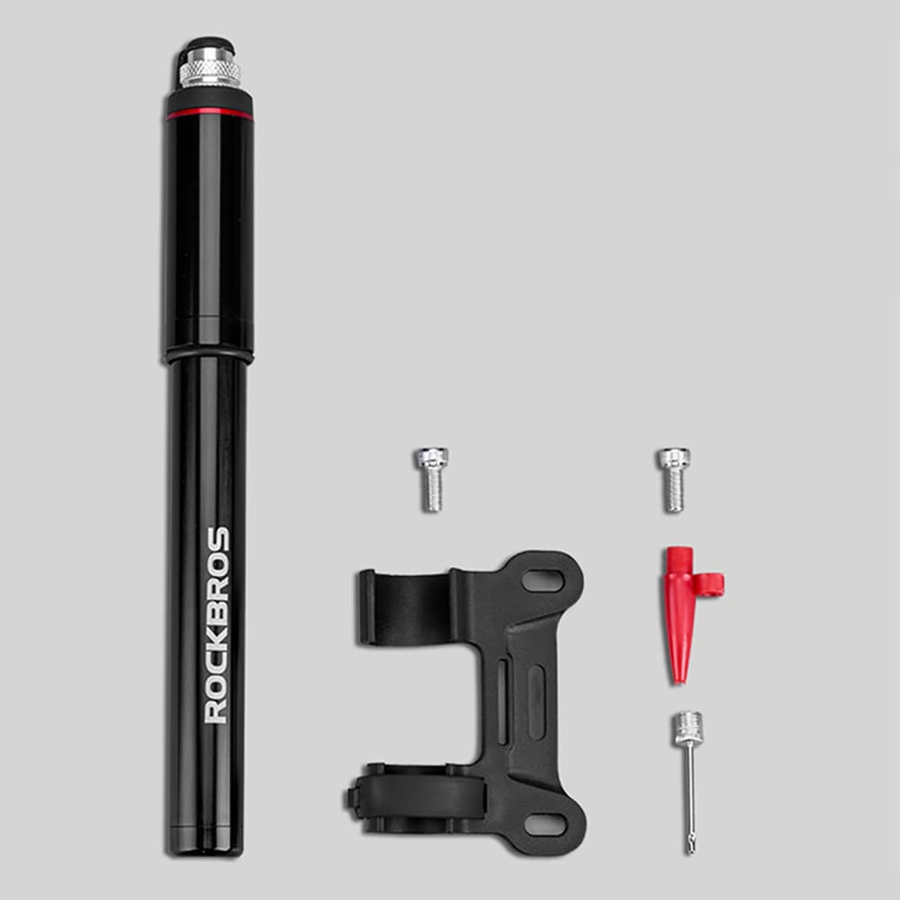Rockbros SMART-B 150 PSI Mini kolesarska tlačilka (Presta/Schrader), črna 6