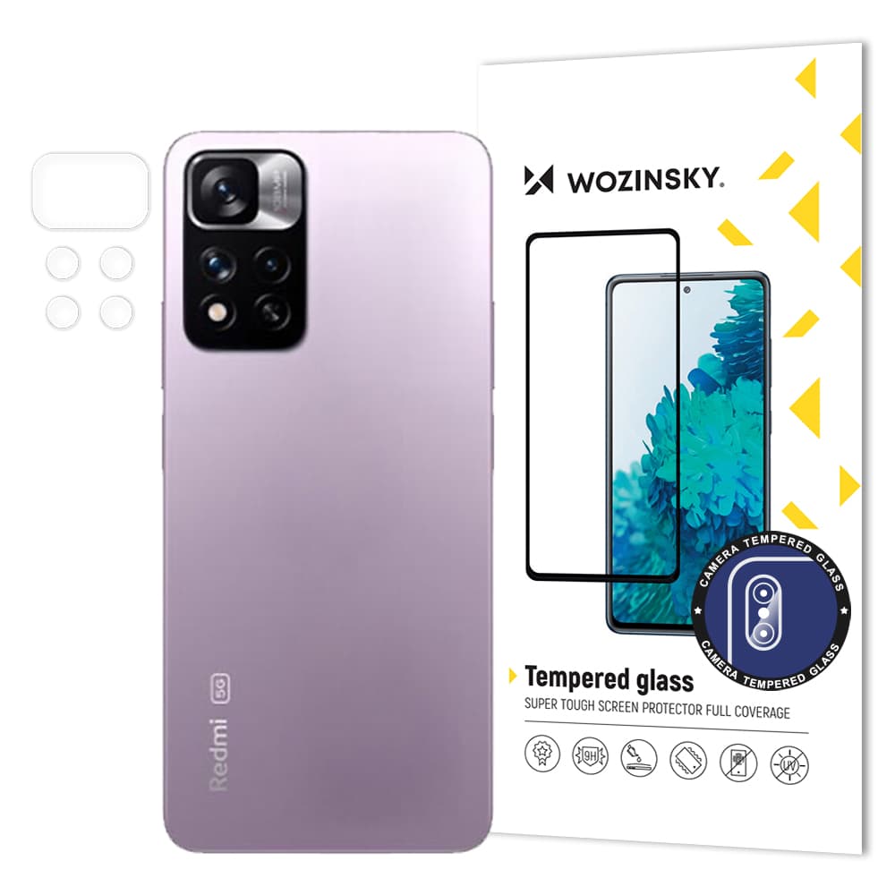 Wozinsky Camera Glass 9H kaljeno steklo za kamero Xiaomi Redmi Note 11 Pro+