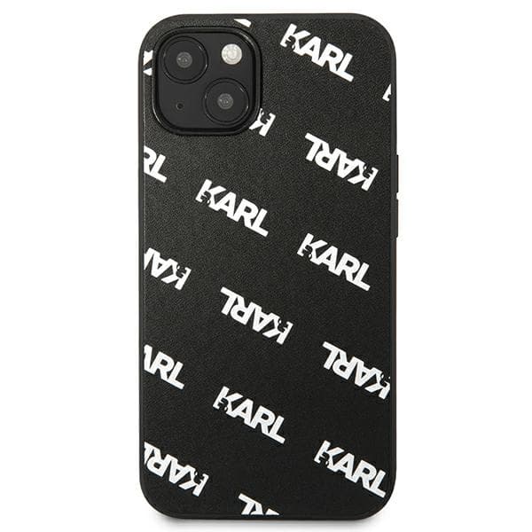 Karl Lagerfeld ovitek Allover za iPhone 13 mini - črn 3