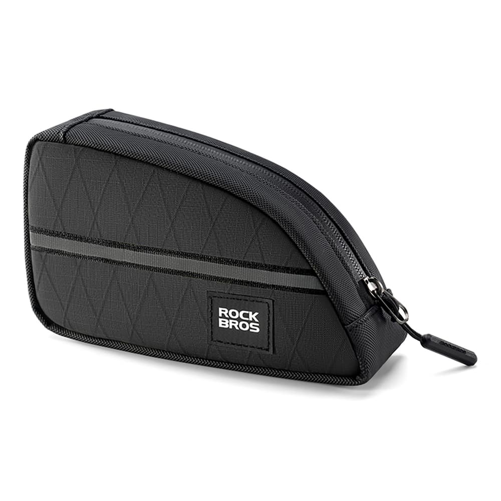 Rockbros trikotna torbica za okvir kolesa 0,8l - Črna