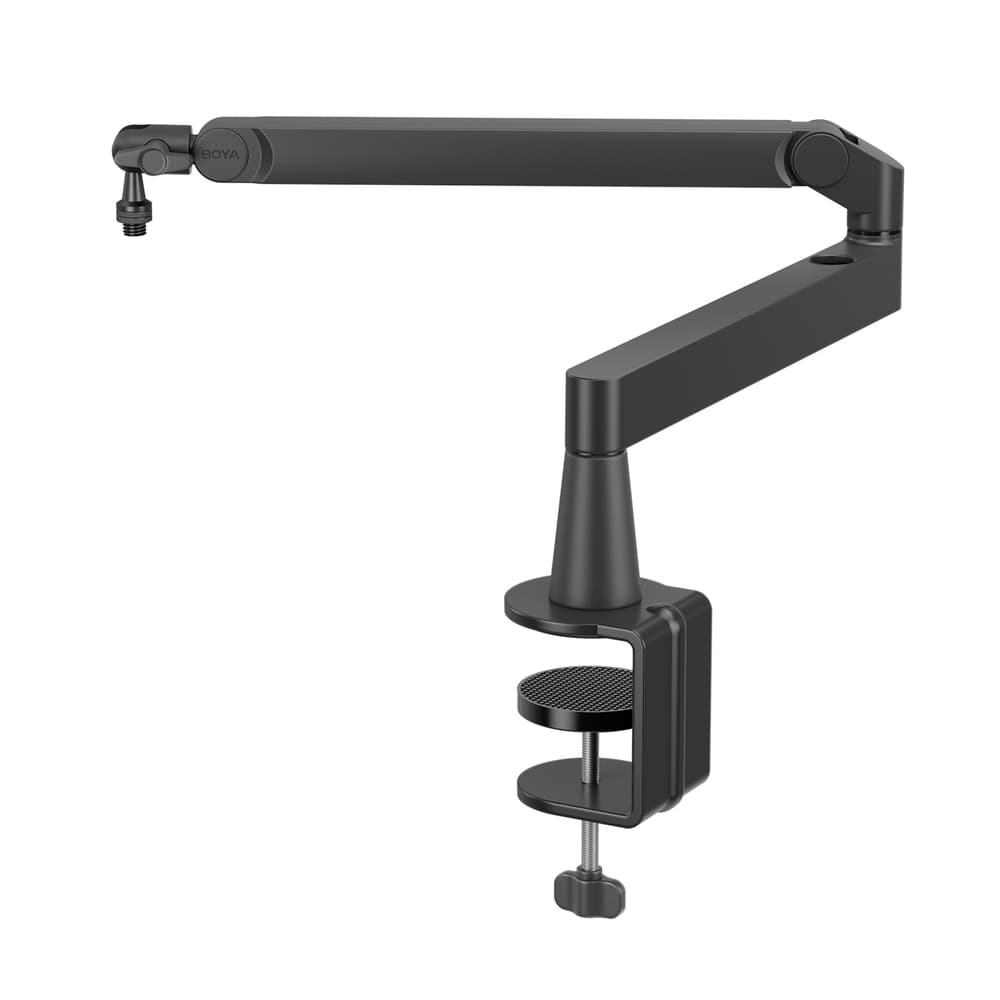 BOYA MIC ARM LP namizna roka za mikrofon, nizkoprofilna, črna