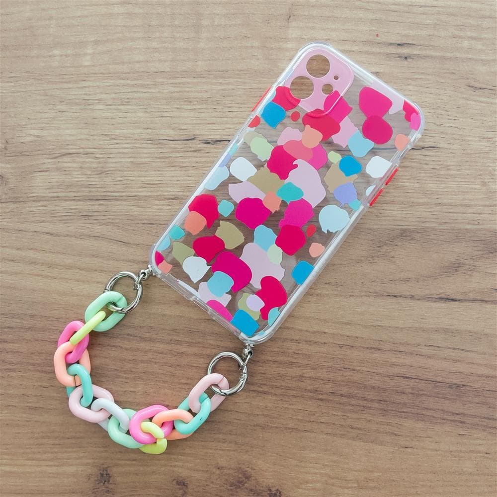 Hurtel Color Chain Case etui z verižico za iPhone 13 Pro Max, pisano (2) 6