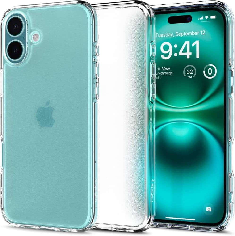 Spigen Ultra Hybrid etui za iPhone 16 - Prozoren