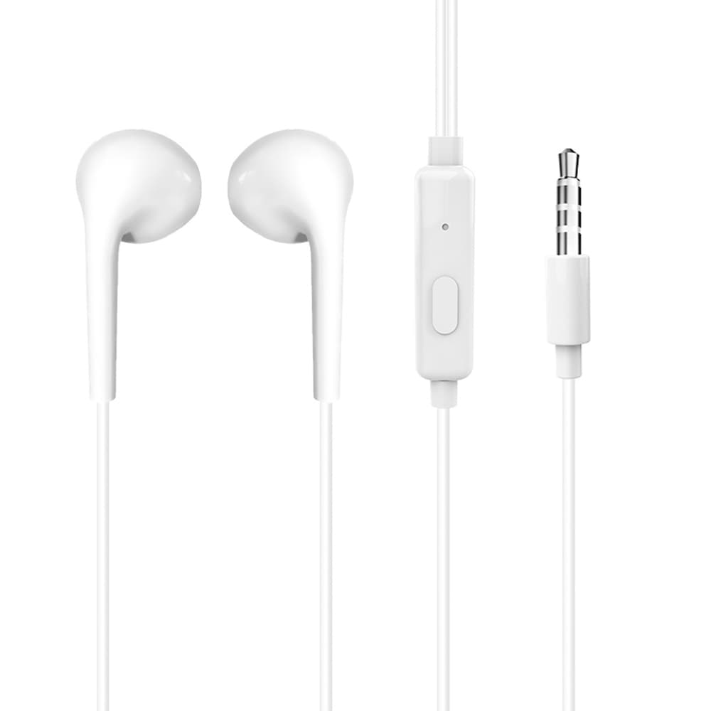 Dudao X10S žične slušalke 3.5mm mini jack 1.15m - bela