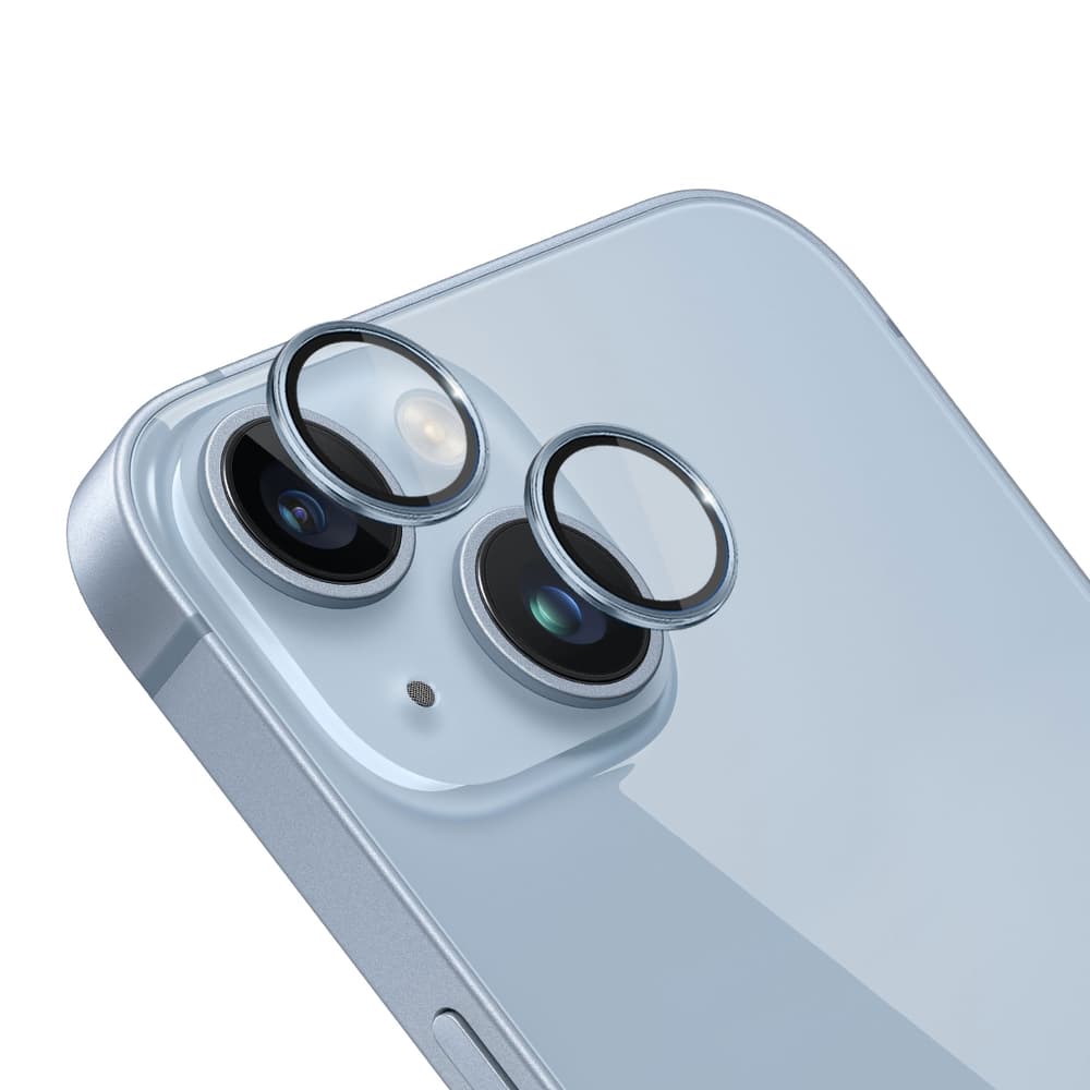 3mk Lens Protection Pro za kamero iPhone 14 - modra 2