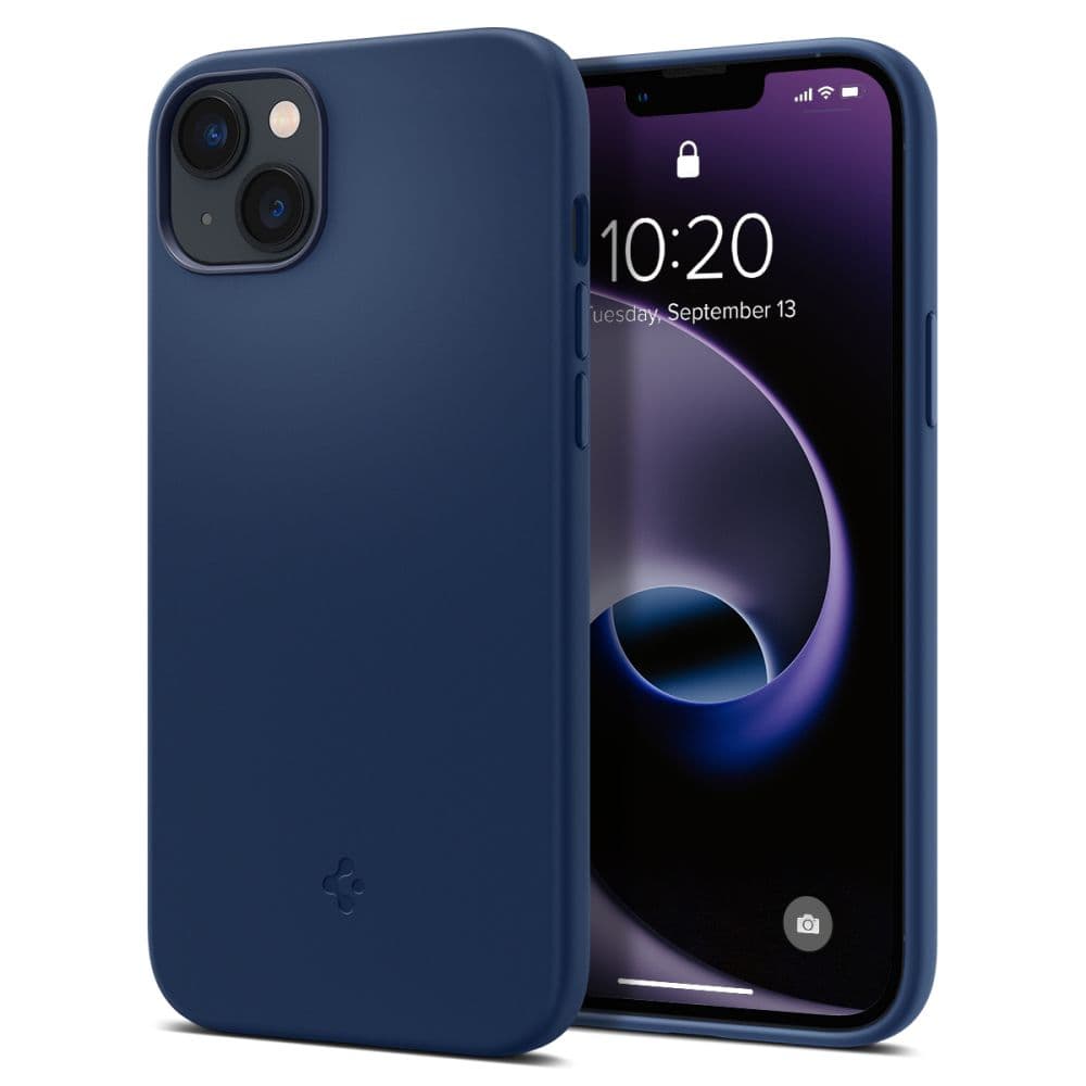 Etui Spigen Silicone Fit Mag s MagSafe za iPhone 14 Plus - moder