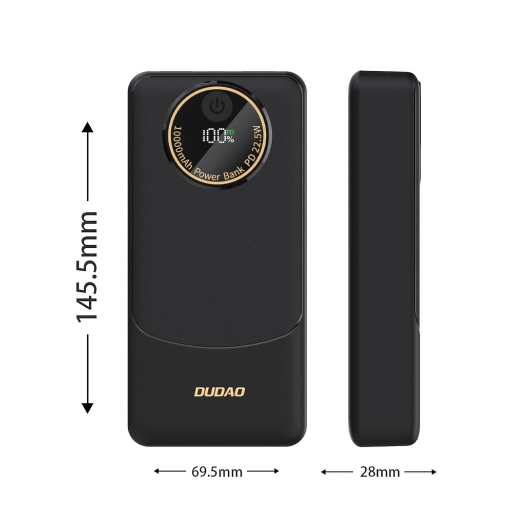 Dudao K12Pro Power Bank 22.5W PD 20000mAh USB-A, USB-C 7