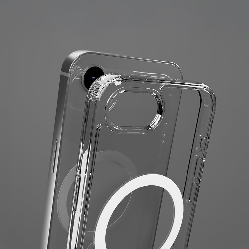 SBS Extreme Mag D3O MagSafe etui za iPhone 16e/17e - prozoren 3