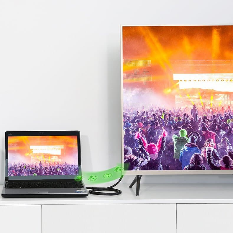 Ugreen HDMI na Micro HDMI kabel 2.0 4K 60Hz 1.5m, črn 8