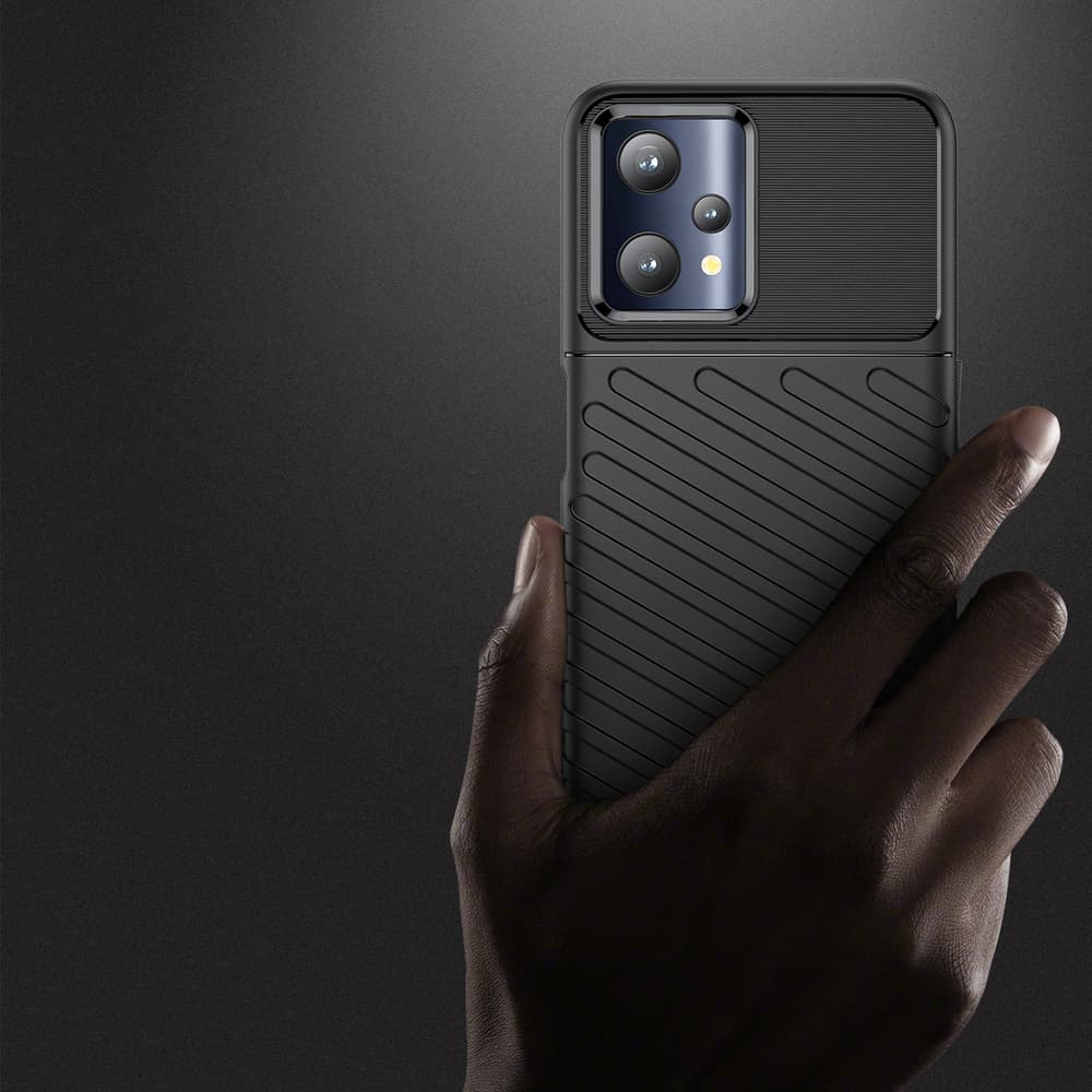 Thunder Case ovitek za Realme 9 Pro - črn 3