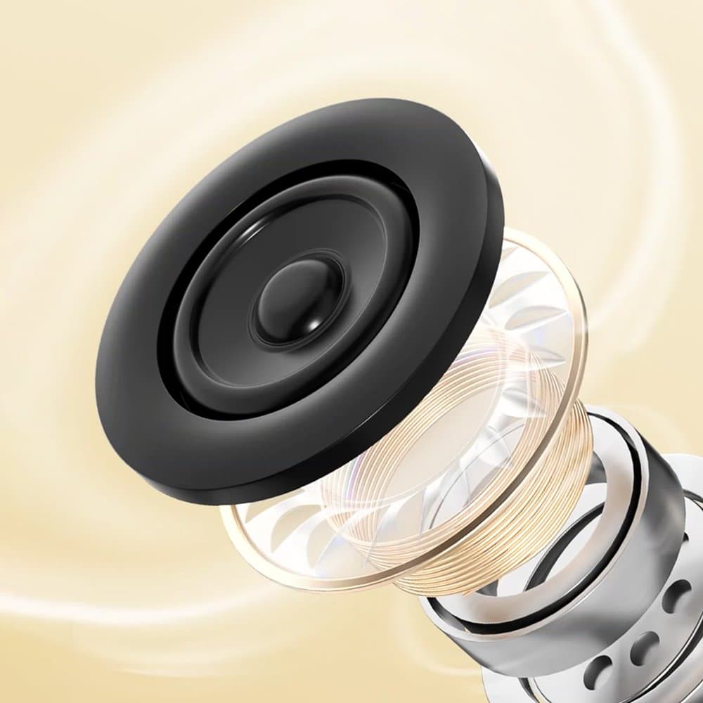 Dudao X22Pro Brezžične Bluetooth 5.3 Slušalke - Bele 3