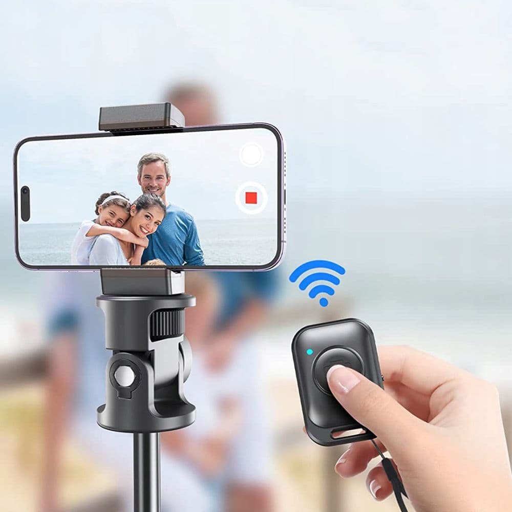 Tech-Protect L03S Bluetooth selfie palica s stativom, do 148 cm, črna 4