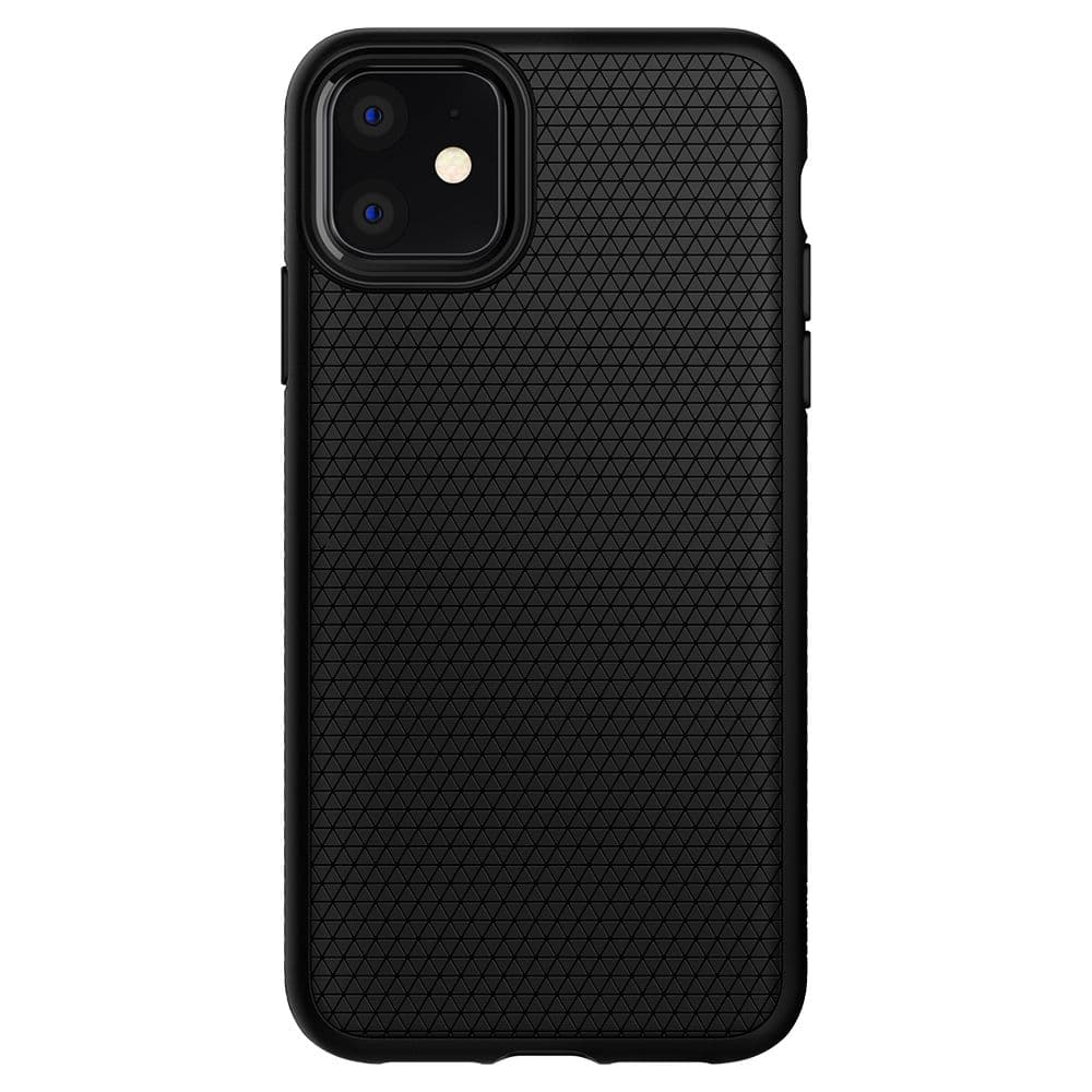 Spigen Liquid Air ovitek za iPhone 11 - mat črn 8