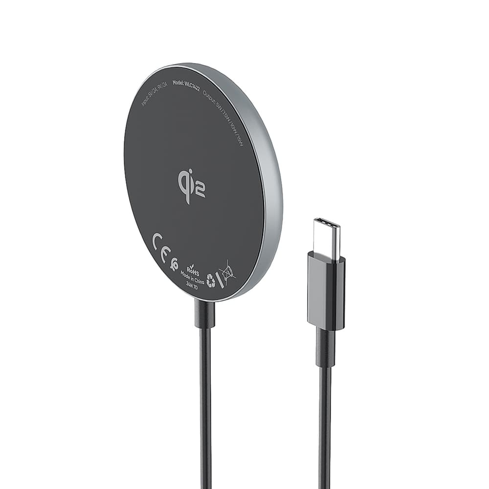 Wozinsky Qi2 Inductive Charger 15W, črn