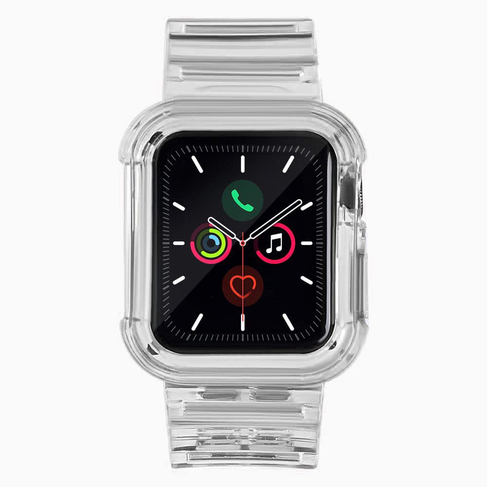 Hurtel silikonski pašček za Apple Watch 40mm - črna 2