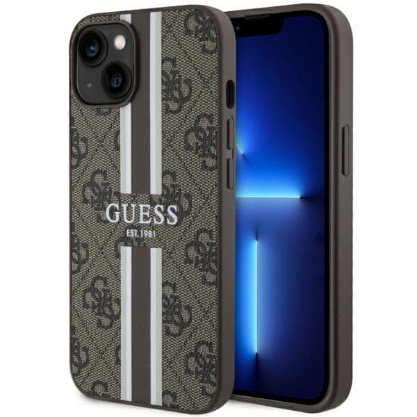 Guess GUHMP14MP4RPSW ovitek za iPhone 14 Plus (6,7") rjav