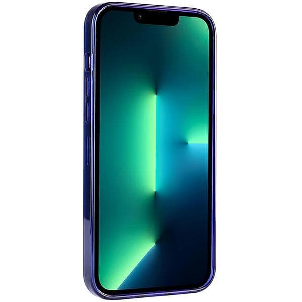 Audijeva ovitek MagSafe Big Logo IML za iPhone 13 Pro Max - moder 3