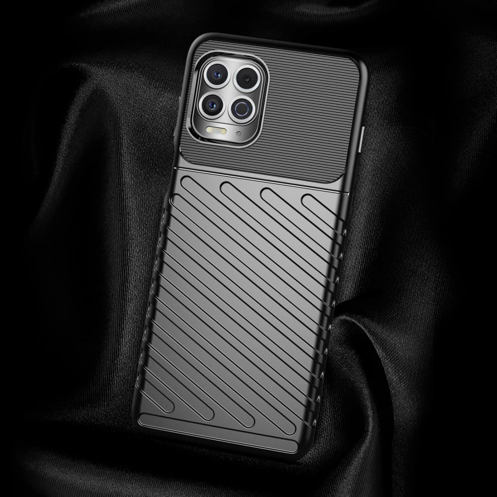 Thunder Case ovitek za Motorola Moto G100 / Edge S - črn 4