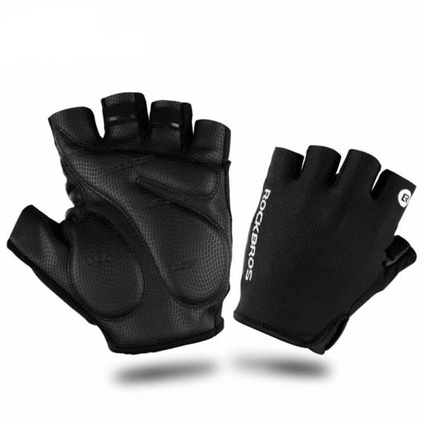 Rockbros S106BK kolesarske rokavice, velikost S - črne 4