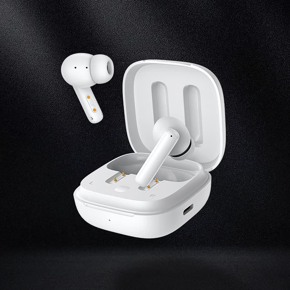 QCY T13 ANC slušalke, čepki z ANC, IPX5, Bluetooth 5.3 - bele 6
